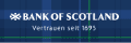 Das Logo von Bank of Scotland