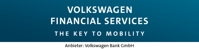 Das Logo von Volkswagen Bank