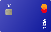 Tide Debit-Mastercard Kartenmotiv